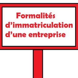 immatriculation d’une entreprise