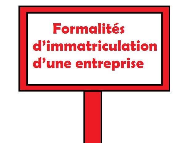 immatriculation d’une entreprise