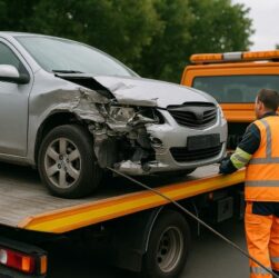 Remorquage de voiture
