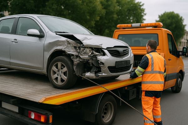 Remorquage de voiture