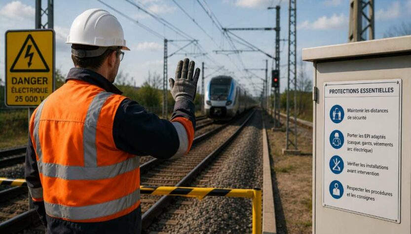 Risques d'électrocution ferroviaire les protections essentielles