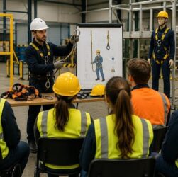 Formation à la sécurité au travail en milieu industriel